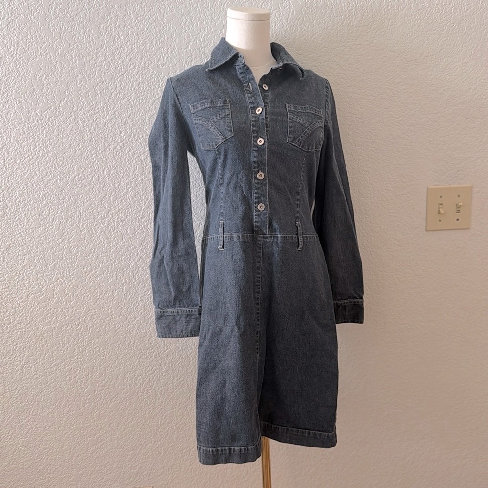 Rubbish Denim Dress 

Belt not included.